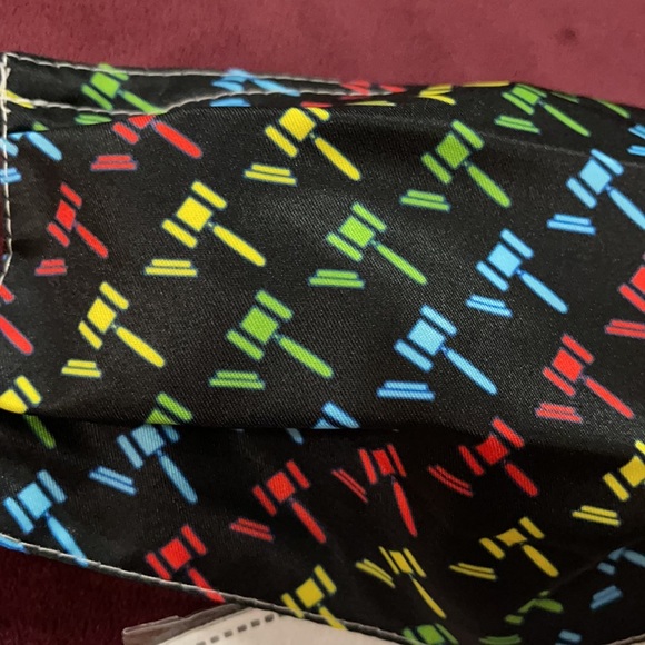 6/$20 Multicolor gavel face mask - Picture 2 of 4